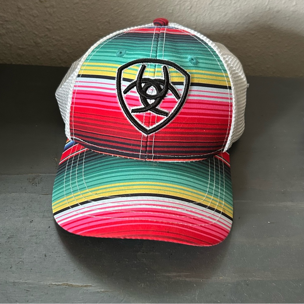 Ariat Striped Cap with mesh back